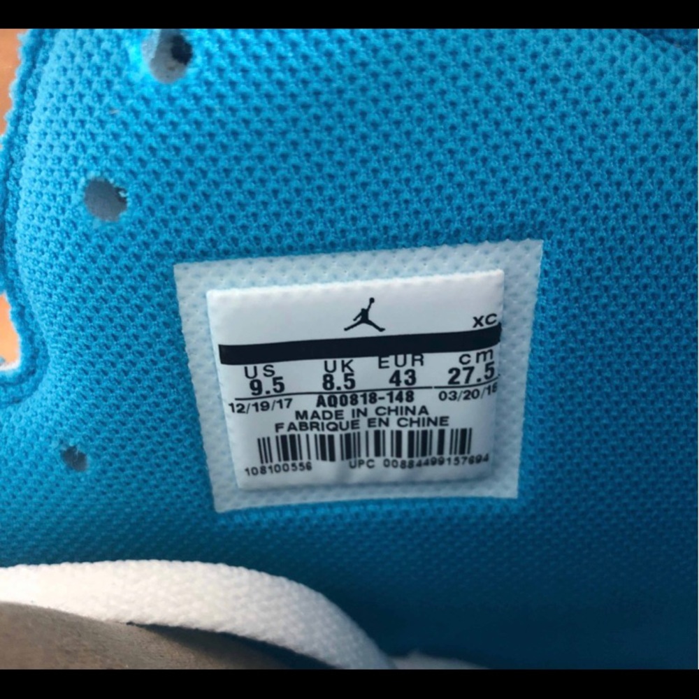 Off White x Air Jordan 1 RETRO HIGH OG ‘UNC’ - Picture 6 of 6